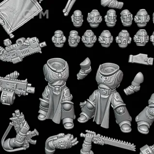 Описание картинки Sternguard Veterans Squad от Surreal Factory по цене 850руб | Свободный Рынок Миниатюр - СРМ