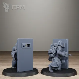 Описание картинки GrimGuard Trench Raiders от Manufactorum76 по цене 1 600руб | Свободный Рынок Миниатюр - СРМ