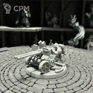 Описание картинки Warhammer 40000Krieg Heavy Weapon Squad от Houston Program по цене 700руб | Свободный Рынок Миниатюр - СРМ