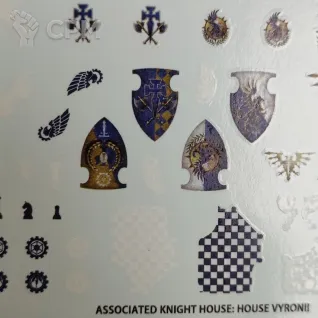 Описание картинки Transfer Sheet Legio Gryphonicus от ССП по цене 1 350руб | Свободный Рынок Миниатюр - СРМ