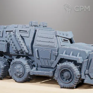 Описание картинки Орчий Трук Trukk от Подземный человек по цене 2 660руб | Свободный Рынок Миниатюр - СРМ