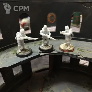 Описание картинки Krieg Combat Engineers 3 от Astramael по цене 750руб | Свободный Рынок Миниатюр - СРМ