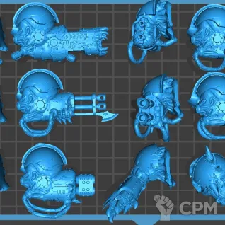 Описание картинки Helbrute от Магазин Альфария по цене 850руб | Свободный Рынок Миниатюр - СРМ
