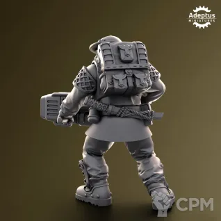 Описание картинки Special weapons Sunclaw Regiment от Zakat-3D по цене 280руб | Свободный Рынок Миниатюр - СРМ