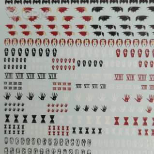 Описание картинки Transfer Sheet Night Lords от ССП по цене 1 800руб | Свободный Рынок Миниатюр - СРМ