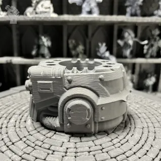 Описание картинки Warhammer 40000. Iron warrior. Стакан под краски. от Houston Program по цене 760руб | Свободный Рынок Миниатюр - СРМ