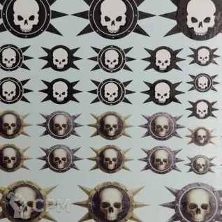 Описание картинки Transfer Sheet Death Guard от ССП по цене 1 800руб | Свободный Рынок Миниатюр - СРМ