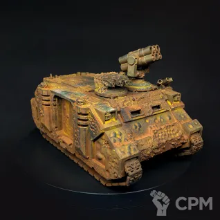 Описание картинки Death Guard Rhino от Chain Brush по цене 4 000руб | Свободный Рынок Миниатюр - СРМ
