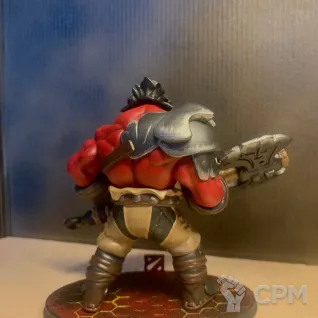 Описание картинки Акс (Axe) Дота 2 от Flameborn_Minis по цене 4 000руб | Свободный Рынок Миниатюр - СРМ