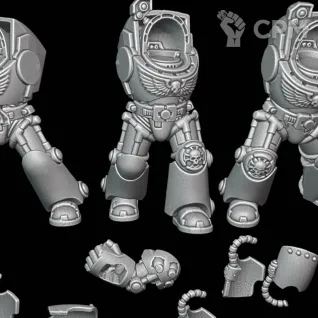 Описание картинки Terminators Leviathan от Surreal Factory по цене 950руб | Свободный Рынок Миниатюр - СРМ