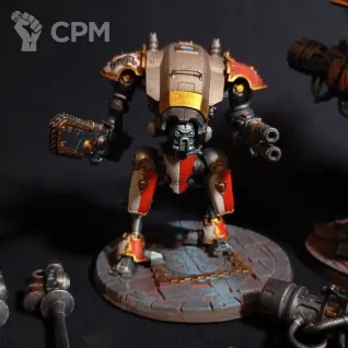 Описание картинки Canis Rex + Sir Hekhtur\ Knight Defender + 2 Armiger \ Helverine от Maeglin по цене 15 000руб | Свободный Рынок Миниатюр - СРМ