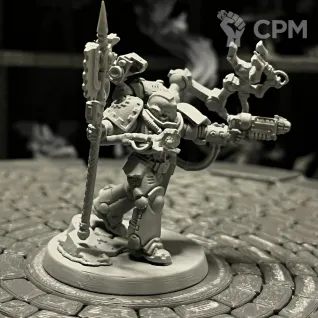 Описание картинки Warhammer 40000 Primaris Techmarine от Houston Program по цене 250руб | Свободный Рынок Миниатюр - СРМ