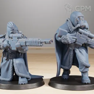 Описание картинки Снайперы Вальхальцев Frostwatch Marksmen Sniper Valhalla. от Подземный человек по цене 1 190руб | Свободный Рынок Миниатюр - СРМ