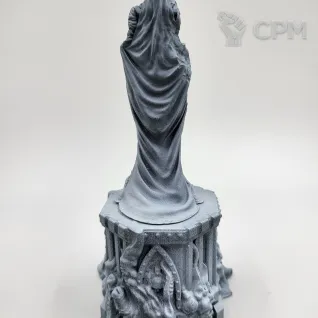 Описание картинки Статуя "Дары технологий" разрушенная, зараженная от Dr. Printicus по цене 900руб | Свободный Рынок Миниатюр - СРМ