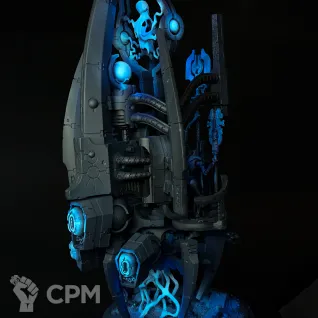 Описание картинки Szarekh The Silent King от Chain Brush по цене 7 000руб | Свободный Рынок Миниатюр - СРМ