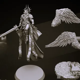 Описание картинки Saint Celestine от Магазин Альфария по цене 300руб | Свободный Рынок Миниатюр - СРМ