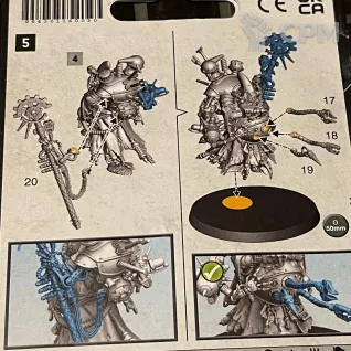 Описание картинки Tech-Priest Manipulus от @Avdohaprint по цене 600руб | Свободный Рынок Миниатюр - СРМ