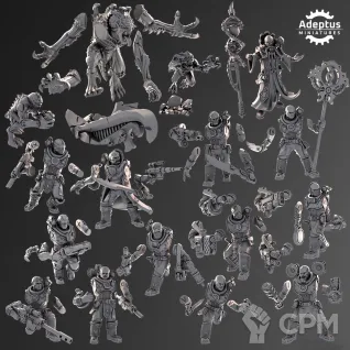 Описание картинки Kill Squad The Hiveborne от PocketSized Prints по цене 2 100руб | Свободный Рынок Миниатюр - СРМ