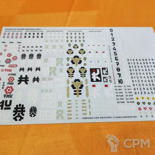 Описание картинки Leagues of Votann Transfer Sheet от aldger по цене 150руб | Свободный Рынок Миниатюр - СРМ