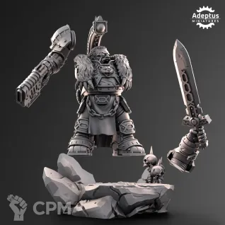 Описание картинки Forge-Lord. Dwarves от Manufactorum76 по цене 425руб | Свободный Рынок Миниатюр - СРМ
