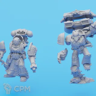 Описание картинки Cassius Kill Team от ULTRA_BRO по цене 1 800руб | Свободный Рынок Миниатюр - СРМ