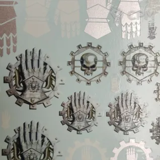 Описание картинки Transfer Sheet Iron Hands от ССП по цене 1 800руб | Свободный Рынок Миниатюр - СРМ