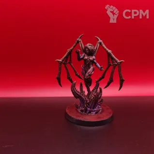 Описание картинки StarCraft Zerg Swarm — Kerrigan, 12 Raptors, 3 Roaches, 2 Hydralisks — 3D SLA, покрас от Жидкий Пират по цене 12 000руб | Свободный Рынок Миниатюр - СРМ