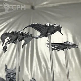 Описание картинки Screamers of Tzeentch (отряд 3 модели) от Магазин Альфария по цене 900руб | Свободный Рынок Миниатюр - СРМ