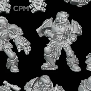 Описание картинки Sternguard Veteran Squad 5 edition от Surreal Factory по цене 850руб | Свободный Рынок Миниатюр - СРМ
