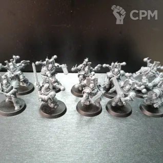 Описание картинки Khorne Berzerkers (ориг) #3 от Rivein по цене 4 100руб | Свободный Рынок Миниатюр - СРМ