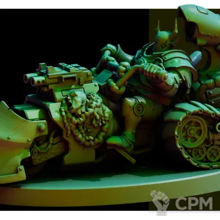 Описание картинки Miasmic Cohort Mounted Heralds от Manufactorum76 по цене 2 800руб | Свободный Рынок Миниатюр - СРМ