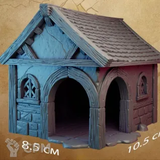 Описание картинки Торговая лавка 1:56 DND от Сергей Владимирович по цене 1 300руб | Свободный Рынок Миниатюр - СРМ