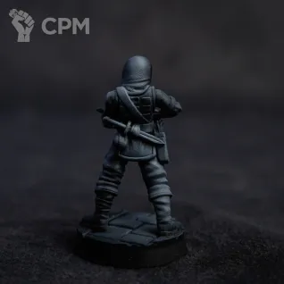 Описание картинки Разбойник с Арбалетом от Dark Craft Hobby по цене 260руб | Свободный Рынок Миниатюр - СРМ