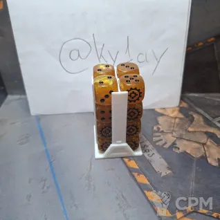 Описание картинки Kharadron Overlords Dice (Половина 1) от Kylay по цене 1 200руб | Свободный Рынок Миниатюр - СРМ