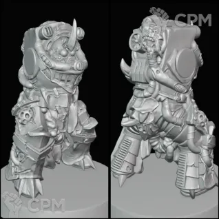 Описание картинки Blightlord Terminators от MrMetalHorror по цене 1 300руб | Свободный Рынок Миниатюр - СРМ