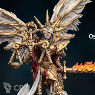 Описание картинки Osariel the Just от Manufactorum76 по цене 450руб | Свободный Рынок Миниатюр - СРМ