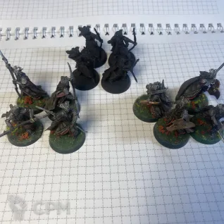 Описание картинки Mirkwood Armoured Elves Warband от Mizgard по цене 4 500руб | Свободный Рынок Миниатюр - СРМ