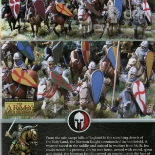 Описание картинки Conquest Games Norman Knights от Base 28 по цене 2 500руб | Свободный Рынок Миниатюр - СРМ