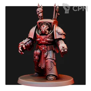 Описание картинки Terminators of Khorne от Kapers Point по цене 1 125руб | Свободный Рынок Миниатюр - СРМ