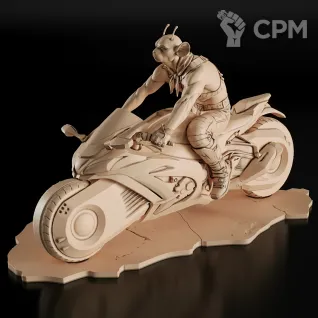 Описание картинки Vinni Фигурка (Biker Mice from Mars) от GAS3TXD  по цене 5 400руб | Свободный Рынок Миниатюр - СРМ