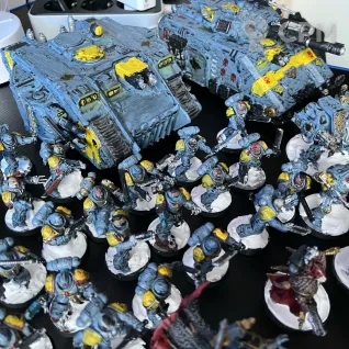 Описание картинки Армия Космических Волков (Space Wolves) 2000 очков от Etogetto по цене 19 999руб | Свободный Рынок Миниатюр - СРМ