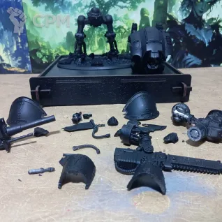 Описание картинки Рыцарь Паладин от BIZ0H по цене 2 000руб | Свободный Рынок Миниатюр - СРМ