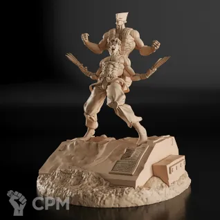 Описание картинки Dio Brando Фигурка (JoJo) от GAS3TXD  по цене 4 600руб | Свободный Рынок Миниатюр - СРМ