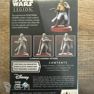 Описание картинки Star Wars Legion - Lando Calrissian Commander Expansion от Mini Wargame по цене 2 440руб | Свободный Рынок Миниатюр - СРМ