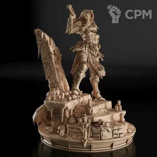 Описание картинки Blood Red Hood Фигурка (Warhammer) от GAS3TXD  по цене 4 500руб | Свободный Рынок Миниатюр - СРМ