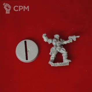 Описание картинки Catachan Officer with Power Fist от Hellraiser по цене 200руб | Свободный Рынок Миниатюр - СРМ