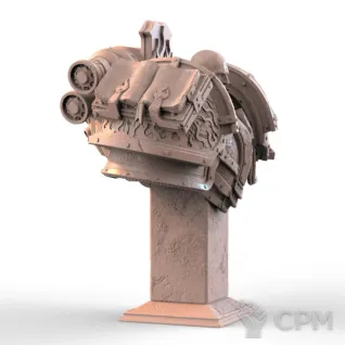 Описание картинки Lorgar Bust от Kapers Point по цене 1 251руб | Свободный Рынок Миниатюр - СРМ