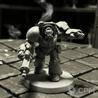 Описание картинки Warhammer 40000 Terminator Assault Squad от Houston Program по цене 600руб | Свободный Рынок Миниатюр - СРМ