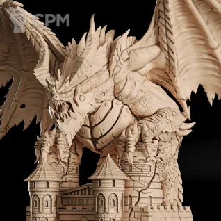 Описание картинки DeathwIng Фигурка (World of Warcraft) от GAS3TXD  по цене 6 800руб | Свободный Рынок Миниатюр - СРМ