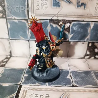 Описание картинки Black Templars Marshal от OMG_SL по цене 2 300руб | Свободный Рынок Миниатюр - СРМ